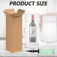 thumbnail image 2 of 10 Sets Wine Bottle Travel Protector Bags Include Wine Shipping Box and Reusable Pump, Corrugated Box Inflatable Bags Air Column Shipping Kit for Transportation, 2 of 7