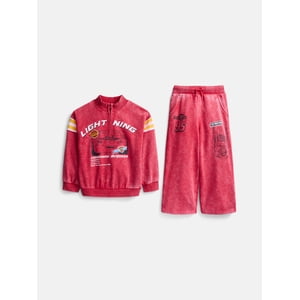 Pixar Cars Quarter-Zip Pullover and Pants Set
