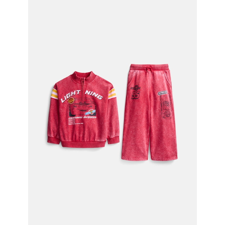 Pixar Cars Quarter-Zip Pullover and Pants Set photo 1