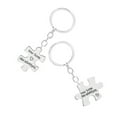 thumbnail image 3 of TABLZONE Couple Keychain Set, 2Pcs Metal Decorative Key Holders for Men and Women, Stylish and Accessories, 3 of 8