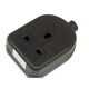 thumbnail image 1 of Dencon - Enchufe Externo Enchufe (UK) (Negro), 1 of 2