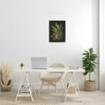 thumbnail image 2 of Ferns Sprouting Woodland Mushroom Plants Botanical & Floral Graphic Art Black Framed Art Print Wall Art, 2 of 8