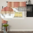 thumbnail image 6 of VHC Brands Sawyer Mill Patchwork Chambray Cotton Farmhouse Kitchen Rod Pocket Hanging Loops 19x60 Curtain, Valance, Red Country, 6 of 8