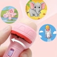 thumbnail image 4 of Children's Fun Luminescent Projection Flashlight Baby Early Education Cognitive Card Animal Dinosaur Bedtime Story Educational Toy, 4 of 4