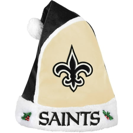 Forever Collectibles NFL 2015 Santa Hat, New Orleans Saints