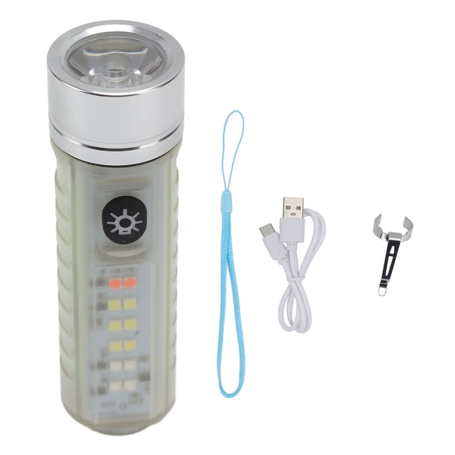 Mini linterna LED súper brillante recargable IPX6 impermeable para acampar montañismo caza pesca