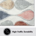 thumbnail image 5 of Home Dynamix Helen Rein Contemporary Teardrop Area Rug, Ivory/Grey, 5'2"x7'2", 5 of 9