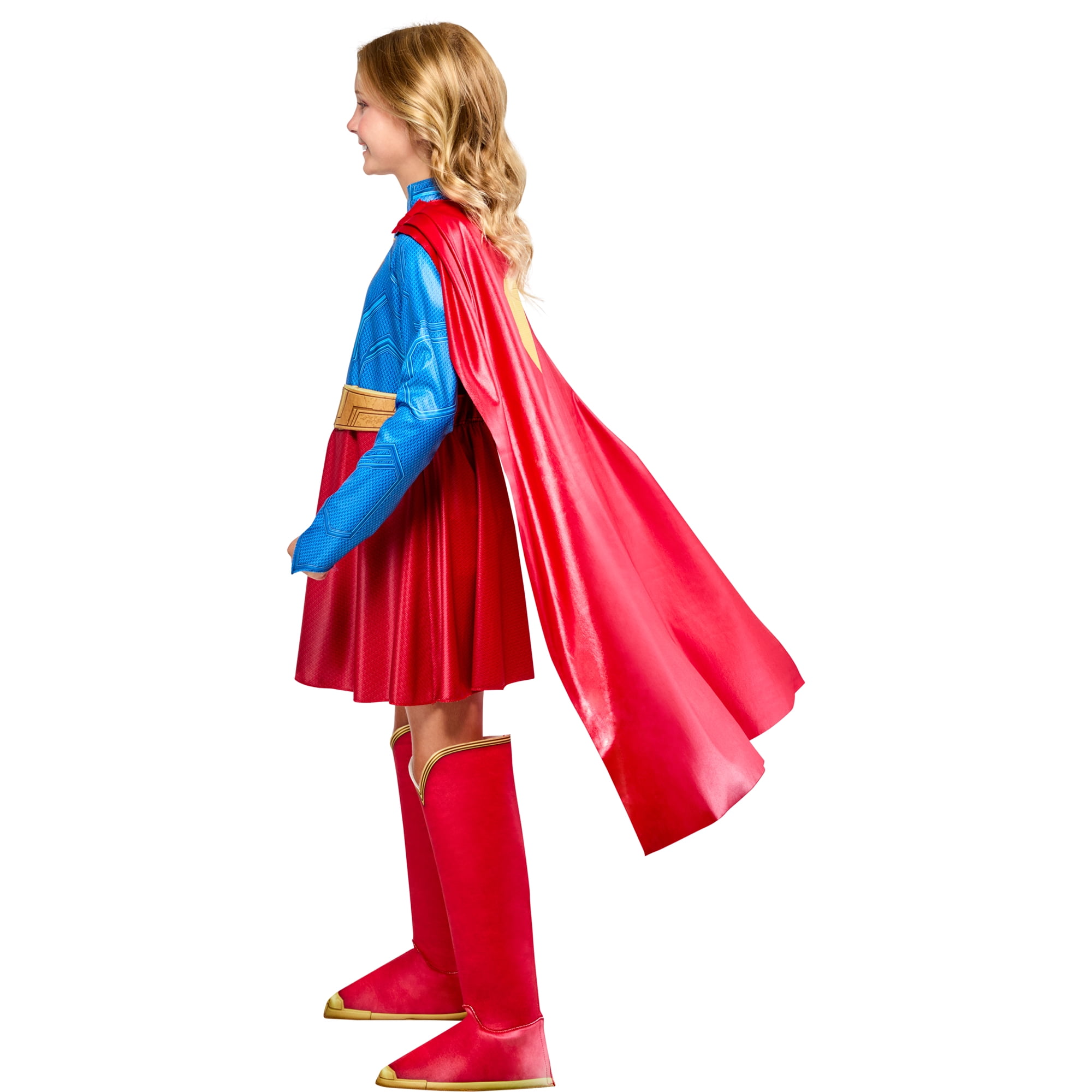 Rubies Déguisement Supergirl DC pour enfants, fille petite (taille 4-6)