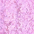 thumbnail image 1 of Ahgly Company Indoor Square Abstract Pink Contemporary Area Rugs, 7' Square, 1 of 4