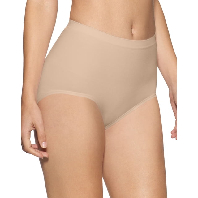 Bali Womens Ultra Control Seamless Shaping Brief - Best-Seller, S