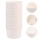 thumbnail image 2 of Xiao Hua 100 vasos de postre de 3 onzas, vasos desechables para pudín de helado, tazones compactos para refrigerios, vasos de papel blancos, 2 of 5