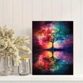 thumbnail image 2 of Cosmic Galaxy Tree Canvas Wall Art，Suitable for Living Room， Bedroom， Office， Yoga Studio， and Meditation Room Decoration., 2 of 8