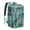 Greenish-blue, variant on Tropical Palm Inspired Backpack Cooler, Leakproof Insulated Cooler Bag with Jungle Leaves Design for Picnic and Travel