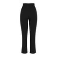thumbnail image 4 of ABATAB Pants for Women with Pockets High Waisted Yoga Comfy Business Pants Stretchy Ankle Length Work Office Trousers, 4 of 6