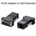 thumbnail image 3 of RJ45 to VGA Extender Adapter RJ45 Female Enternet to DB15 Male Port, 3 of 5