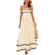 thumbnail image 1 of Vestido PRETTYGARDEN Verano 2025 Maxi Beige Claro XXL, 1 of 8