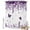 Purple, variant on Shower Curtain Butterfly Leaf Shower Curtains for Bathroom Decor, Waterproof Polyester Shower Curtain Set with Hooks, Small Stall Size 36" x 72" Green Plant Silhouette