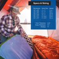 thumbnail image 2 of Big Agnes Air Core Ultra Matelas de Couchage, Non Isolé, Or, 20x72 (Régulier), 2 of 2
