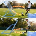 thumbnail image 4 of Kojooin 6X4 ft Adjustable Soccer Rebounder Net, 3.7x3.7Ft Adjustable with Steel Frame, Rust Resistant, Football Training Equipment for Backyard/Field, Easy Assembly, 4 of 7