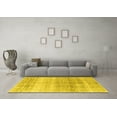 thumbnail image 3 of Ahgly Company Indoor Rectangle Persian Yellow Traditional Area Rugs, 7' x 9', 3 of 4