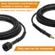 thumbnail image 2 of Extensiones de manguera de alta presión de 6M, acoplamientos rápidos, extensiones de manguera de alta presión de alta resistencia, compatibles con Kärcher K2 K3 K4 K5 K6 K7., 2 of 5