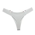 thumbnail image 1 of Ropa interior Sexy de moda en forma de V con decoración de Metal, ropa interior deportiva para levantamiento de cadera, cintura baja, horquilla alta, bragas de media vaina, bragas sexis para mujer Tan Jianjun unisex, 1 of 2