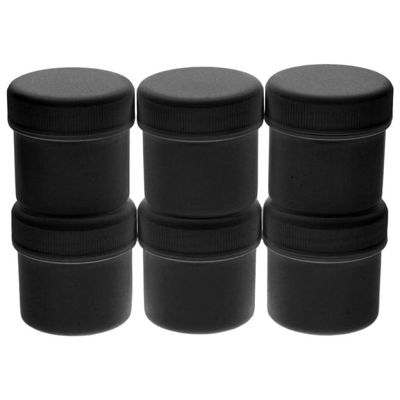 Masteelf 6pcs Plastic Empty Paint Storage Buckets with Airtight Lids Portable Paint Pail Plastic Paint Bucket Painting Storage Buckets  30ml