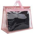 thumbnail image 3 of Bolsas para polvo de bolso, plástico, 3 uds., protectores transparentes para bolso, organizadores de almacenamiento, 3 of 8