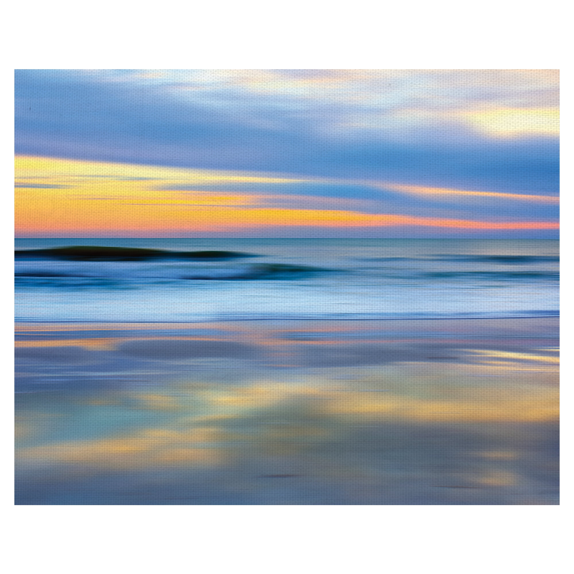 Masterpiece Art Gallery Pastel Sunset Coast By B. Friel Canvas Art ...