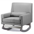 thumbnail image 1 of Baxton Studio Imperium Rocker en Gris, 1 of 6