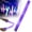 Blue, variant on LED Light Emitting Sponge Sticks, Colorful Glow Sticks Pack for Concerts, Weddings, New Year Parties, and Festival Cheer