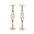 thumbnail image 1 of Candleholder de hierro separado del hotel Restaurante Ornamental Titular de flores Ceremonia Partes Centros Piezas Candlestick M 2 Piezas Jumpingount HA010588-02, 1 of 6