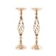thumbnail image 1 of Injueey Candelero desmontable de hierro de 2 piezas para el hogar, tienda de café, soporte decorativo para flores, ceremonia, fiestas, candelabro S Kits para hacer velas METRO Injueey HA010588-02, 1 of 6