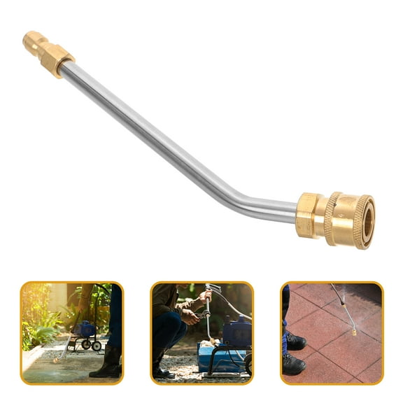 OUNONA High Pressure Washer Extension Wand for Water Made of Stainless Steel and Copper 1/4" Quick Connect