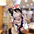 thumbnail image 1 of Para iPhone 11 12 13 14 Pro Max 14 Plus Funda De Silicona TPU BS39 Una Pieza Anime Luffy Solon Lindo Diseño, 1 of 4