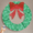 Green-35IN, variant on GIANNA 48in Pre-Lit Christmas Wreath with Red Bow, LED Lighted Holiday Decoration for Door, Mantel, Wall — Gold Wreath