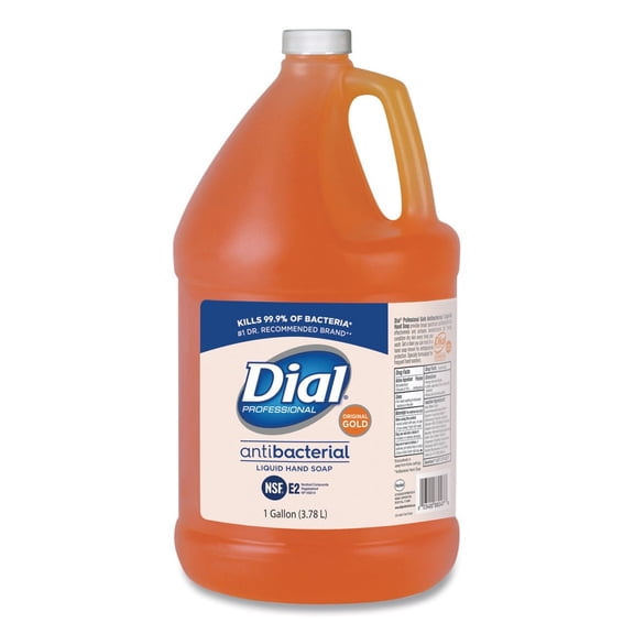 Dial Professional Gold Antimicrobial Soap, Floral Fragrance, 1gal Bottle