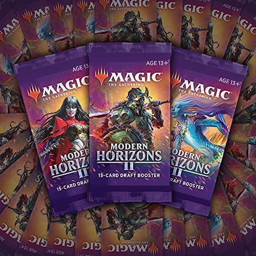 Magic: The Gathering Modern Horizons 2 Draft Booster Box - 36 Packs (540 Cards), Includes New-to-Modern Reprints