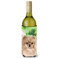 thumbnail image 1 of "Treasures Pomeranian St. Patrick's Botella Decorativa Abrazadera, 750ml, Multicolor" Caroline's Treasures  BB9565LITERK, 1 of 1