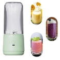 thumbnail image 5 of Fmxomd Portable Electric USB Juicer，350ML Mini Blender Portable Blender For Shakes and Smoothies juice, 5 Blades Great for Mixing, Compact, Convenient and Versatile (Green), 5 of 7