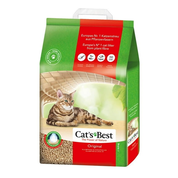 Arena para Gato Cats Best 20 Lts 8.6 kg Biodegradable Cats Best 20 Litros