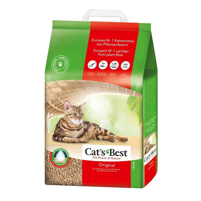 Arena para Gato Cats Best 20 Lts 8.6 kg Biodegradable Cats Best 20 Litros