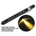thumbnail image 4 of Portable Medical Inspection Pen Lamp, Bright Acrylic Bulb, Portable Design, Easy On Off, Built In Ruler, Pupil Comparison Chart for Nurses Doctor, Physical Reversal Technology, 4 of 7