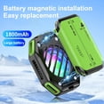 thumbnail image 3 of SIEYIO Radiator with Charging Function 7 Gear Adjustable Cooling Fan Semiconductor Heat Sink Low Noise Cooling Fan for Phone, 3 of 7