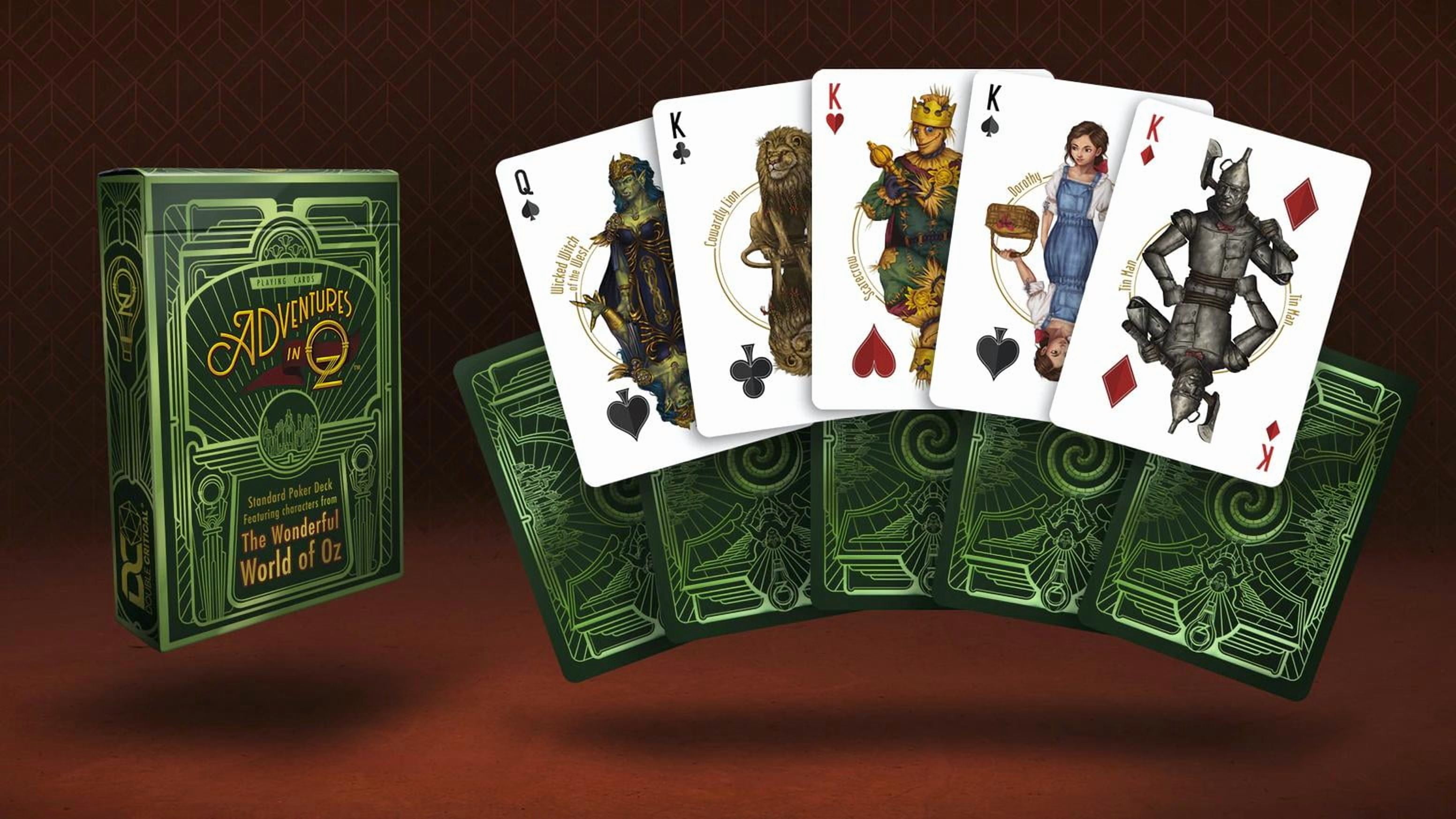 Adventures in (wizard of) Oz: MetalLuxe Collector Poker Playing Cards