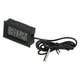 thumbnail image 5 of Digital Electronic Temperature Gauge Black ABS LCD Thermometer with External Probe, 5 of 5