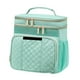 thumbnail image 2 of Bolsa de aseo grande, organizador de artículos de tocador, resistente al agua, bolsas de ducha, bolsa de almacenamiento, bolsas de baño, de maquillaje Verde, 2 of 9