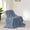 Light Blue, variant on LHNFT Fleece Throw Blanket for Couch - Soft & Warm Fluffy Blanket, Decorative and Giftable Striped Blankets for Women, Men, 70x100cm