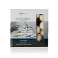 thumbnail image 5 of Mainstays Indoor Oriental Minimalist Tabletop Home Décor Made of Wood Color White 1" Beads, 5 of 5