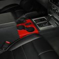 thumbnail image 2 of Car Gear Shift Water Cup Holder Decoration Cover Trim Abs(red), 2 of 5